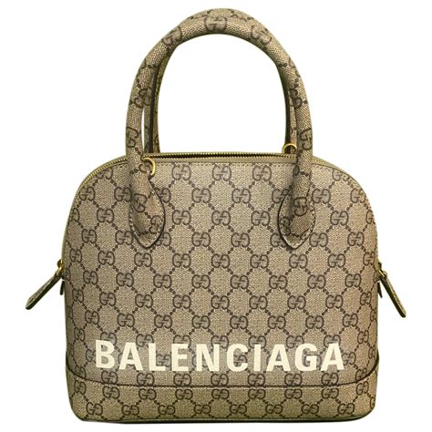 gucci and balenciaga purse|Balenciaga Gucci puffer.